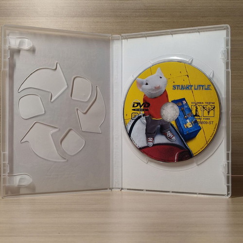 Stuart Little DVD like new, dubbed