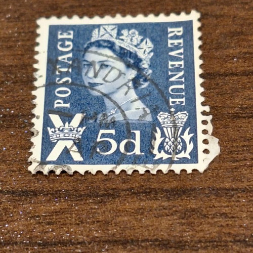 Stamps used, pack of 4 old from Greece, India, England, Germany