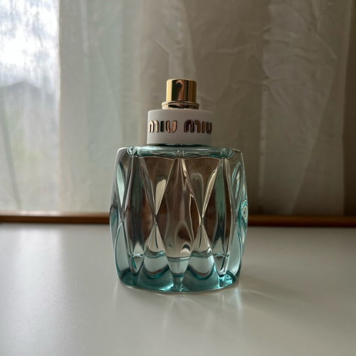 Miu Miu L’Eau Bleue perfume 50 ml like new for women