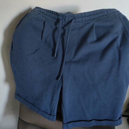 Zara men's blue bermuda shorts, size M