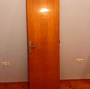 Πορτα Ξυλινη εσωτερικη χωρις κασα,διαστασεις 207x64