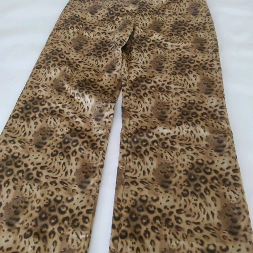 BSB Large pants used with animal print and side zipper