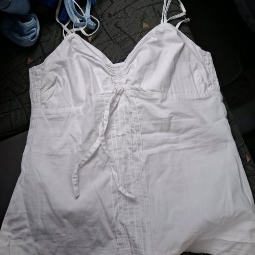 Cotton top Mango xs new, white
