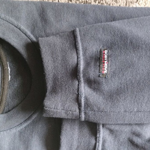 Bodymove sweatshirt L like new, dark blue cotton