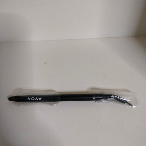 Makeup brush with angled tip new