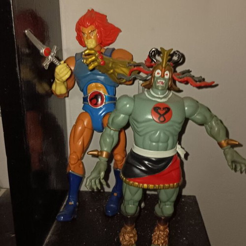 Bandai Thundercats figures used for collectors 18-23cm