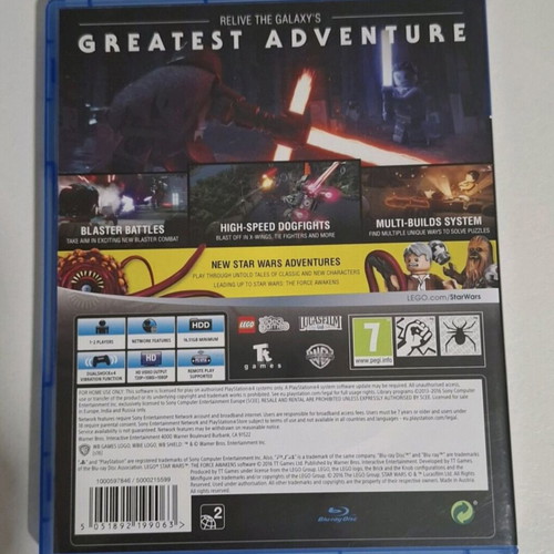 Lego Star Wars The Force Awakens PS4 game used