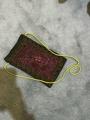 Handmade crossbody bag new, multicolored