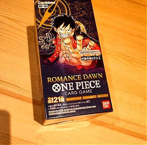 One piece tcg OP-01 Romance Dawn (Japanese) bulk