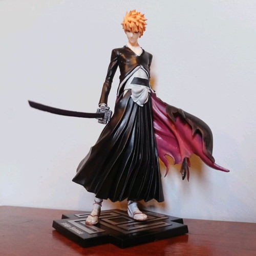 Ichigo Kurosaki Bankai figure new, Bleach 23 cm