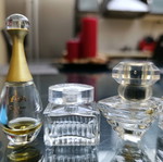 Miniature perfumes used, various brands, Eau de Parfum