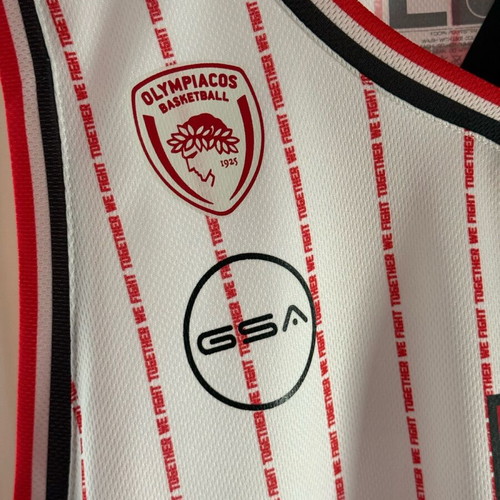 Olympiacos Larentzakis jersey new with signature