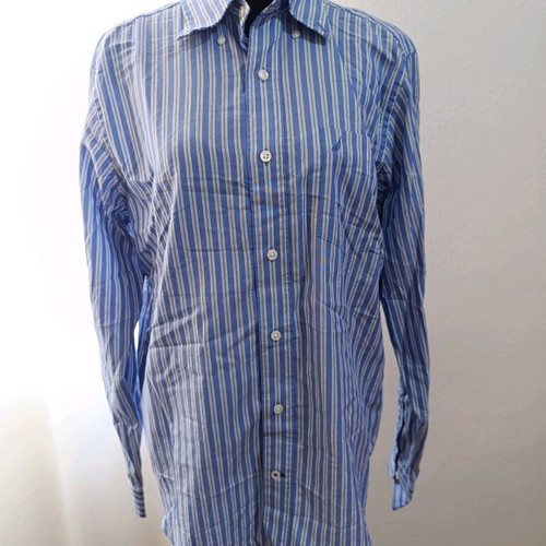 Nautica Men's Shirt Medium Like New, 100% Cotton