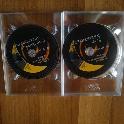 National Geographic collectible DVDs like new, pack of 8