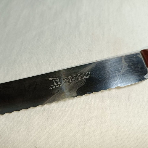 Okapi Vintage Kitchen Knife Germany 1980s new