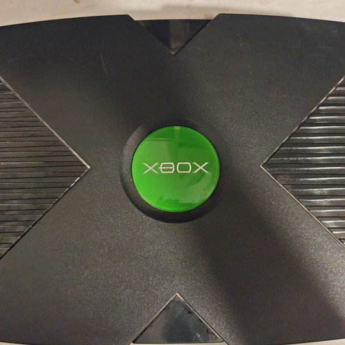 Xbox Original κονσόλα με χαλασμένο τροφοδοτικό