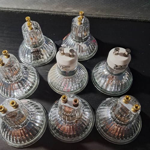 Spot bulbs used, pack of 8, 230V 35W GU10