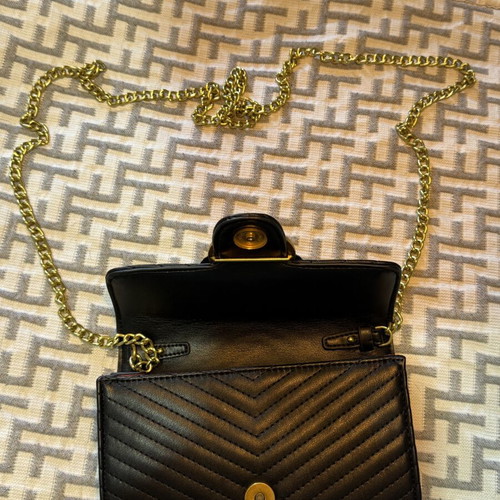 Pinko black crossbody bag like new