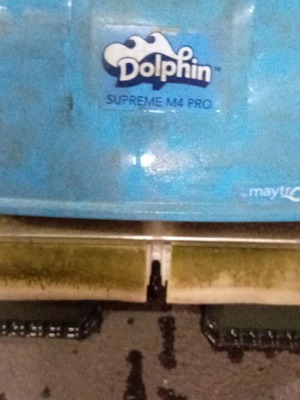 Supreme M4 Pro Pool Robot Vacuum used