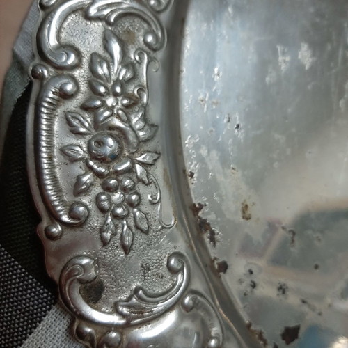 Antique serving trays used, set of 3