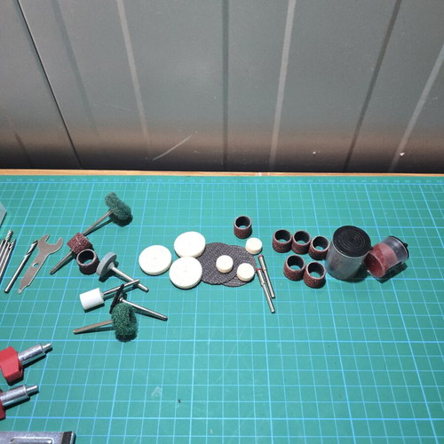Cordless multitool used with many accessories