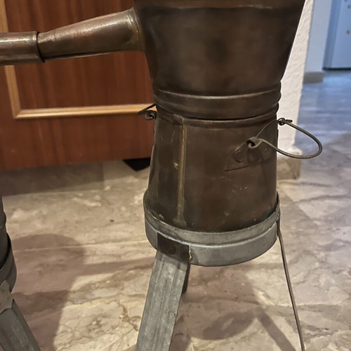 Copper Traditional Distillation Still 800ml with Cooler