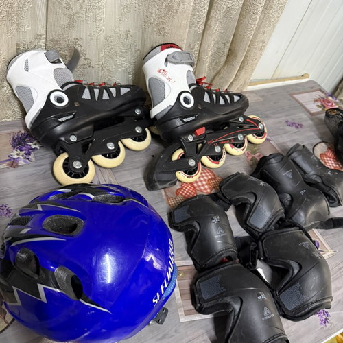 Inline Roller Skates Soft Fit like new, sizes 33-36