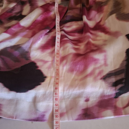 Karen Millen Silk Dress Like New, Multicolor, Size XL