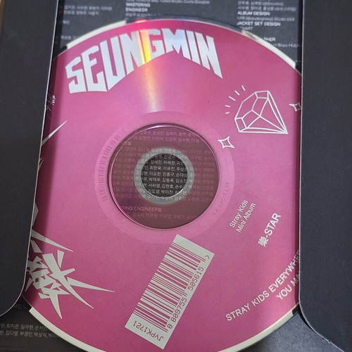 Mini album Stray Kids Seungmin Rockstar like new, CD only