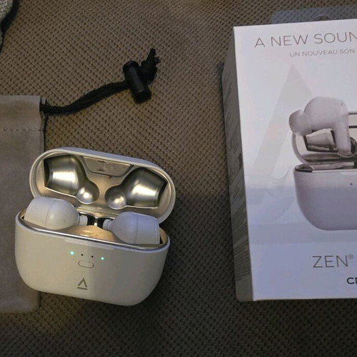 Creative Zen Air SXFI Bluetooth Earbuds new with Super X-Fi and ANC