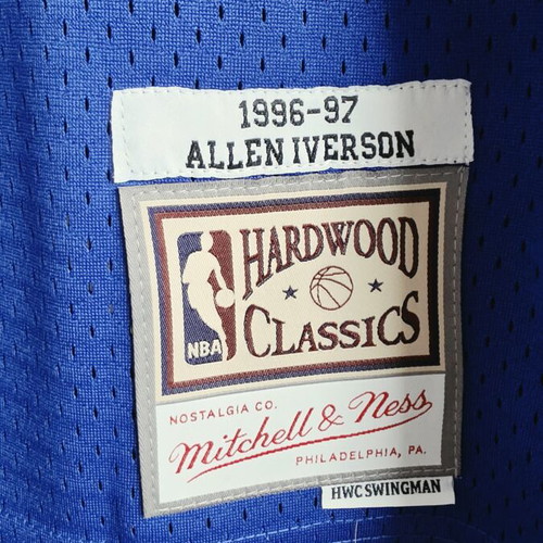 Mitchell and Ness Allen Iverson 1996-97 Swingman Jersey new