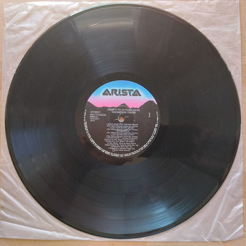Thompson Twins Here's To Future Days LP used, electronic