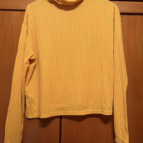 H&M turtleneck shirt like new, mustard, size L
