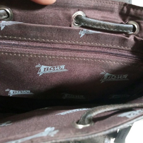 Women's leather backpack new brown