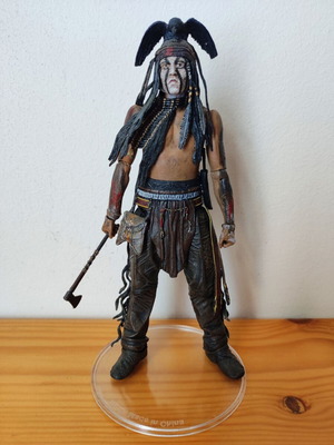 NECA The Lone Ranger Tonto Johnny Depp action figure like new