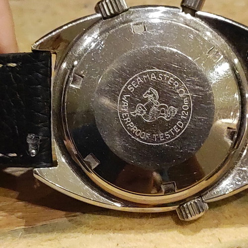 Omega Seamaster Chronostop wristwatch with manual 865 movement
