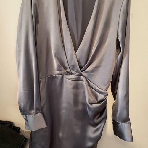 Zara dress no.L like new, grey silver with inner lining