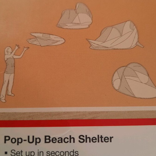 Beach tent like new