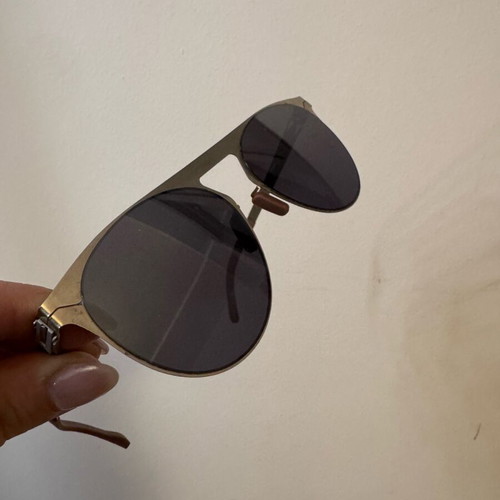 Roundten metal sunglasses silver like new