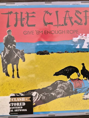 Give 'Em Enough Rope CD The Clash σαν καινούργιο, punk