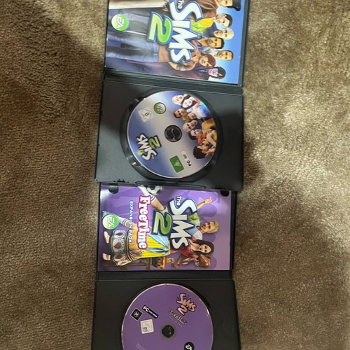 The Sims 2 and The Sims 2 Free Time used, complete in box