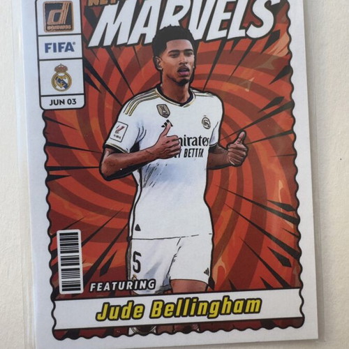 Jude Bellingham Real Madrid Net Marvels Panini Donruss 2023/24 like new