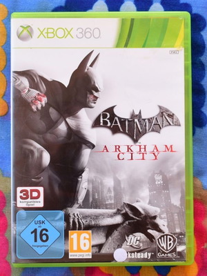 Batman: Arkham City Xbox 360 game used, action-adventure