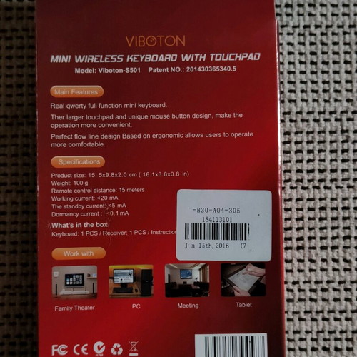 Viboton S501 mouse keyboard new