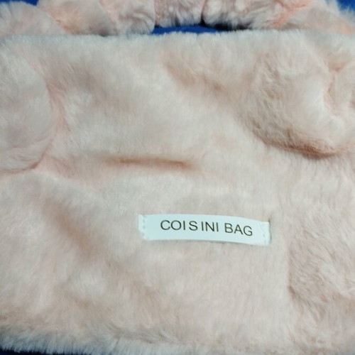 Toiletry bag fur cosmetic case new pink salmon