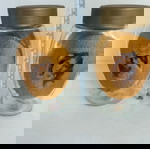  Δύο βάζα διακοσμημένα με το χέρι (μαζί)