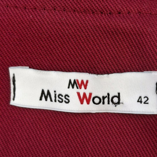 Miss World fuchsia XL coat like new