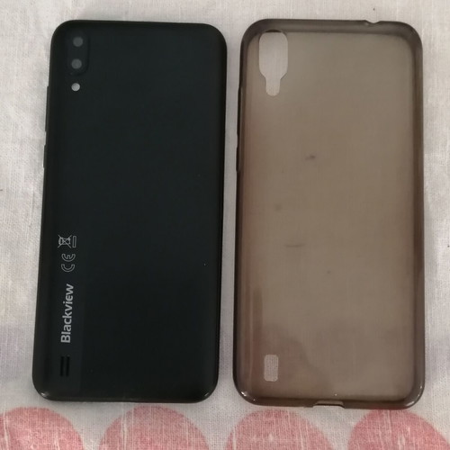 Blackview A60 1/16GB like new with Android 8.1 Go and silicone case