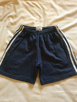 Shorts for 7-8 years used, blue, elastic waist, medium condition