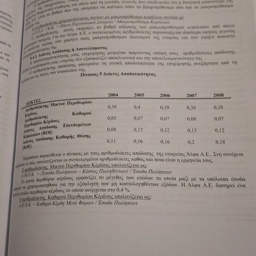 Financial Accounting with Greek Standards academic book like new